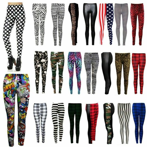 Leggings donna stampati