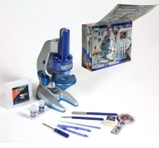 SET MICROSCOPIO 100X 600X 1200X CON LUCI GIOCATTOLO 57 PEZZI - PETIT MICROSCOPE