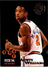 1994 Stadium Club Super Teams NBA Finals Monty Williams #325 New York Knicks