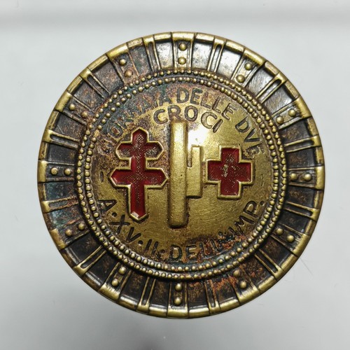 Distintivo croce rossa anno - croce,