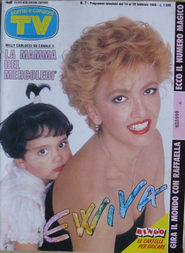 Sorrisi 1988 milly carlucci - 1988,