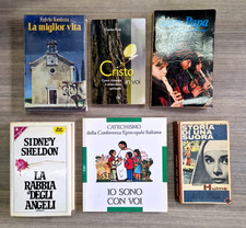 Lotto 6 libri religione