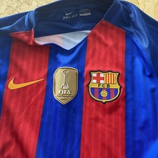 MAGLIA FC BARCELLONA barça nike large 2015-16PIQUE CAMISETA BARCELONA SHIRT