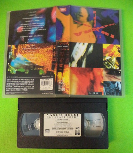 Vhs vasco rossi gli - *vhs,