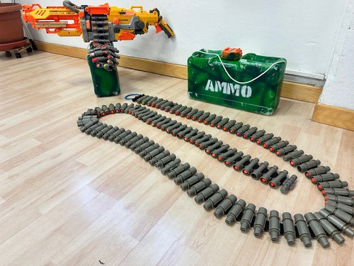 Nerf vulcan 100 munizioni come - nerf,