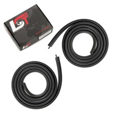 2x Guarnizione IN Gomma Porta Chiusura Ermetica Frontale SX Dx per RENAULT Clio