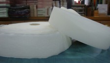 1 mt NASTRO STRAPPO DA CUCIRE BIANCO cm 10 per velcro MASCHIO FEMMINA E M+F