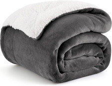 Bedsure Sherpa coperta morbida