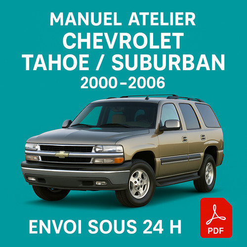 Manuel atelier chevrolet tahoe - manuel,