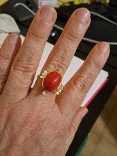 Anello in oro giallo 18 kt con