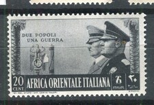 COLONIE ITALIANE AFRICA; 1941