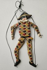 Pupazzo Arlecchino Marionetta