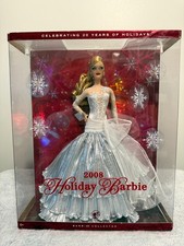 2008 holiday barbie bambola - holiday,