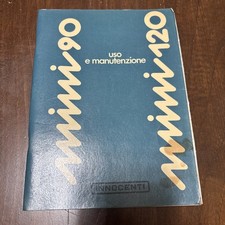 Innocenti Mini 90 Uso E Manutenzione 1976