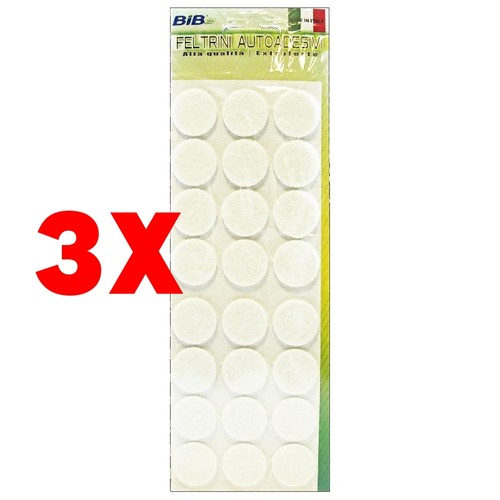 Feltrini autoadesivi tondi - x,