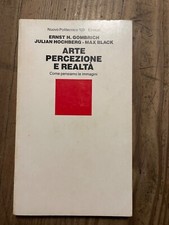 Gombrich-Hochberg-ARTE PERCEZIONE E REALTA'-EINAUDI 1978 -1° Edizione