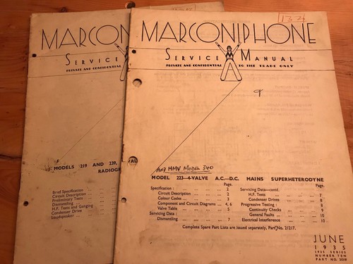 Marconiphone marconi radio - (1),