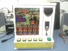 vintage slot machine video poker gioco da bar elettronico rare ROTTO