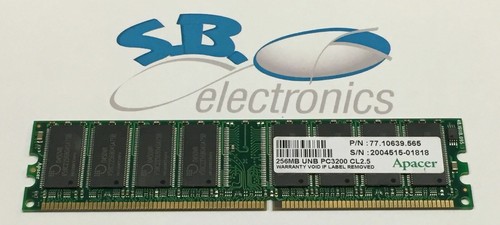 Memoria ram dimm apacer - ram,