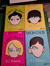 Lotto di 4 Libri A Wonder Story R.J. Palacio