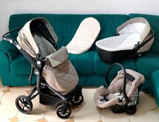 navicella ovetto passeggino bimbi CAM culla sistema modulare TRIO TASKI SPORT