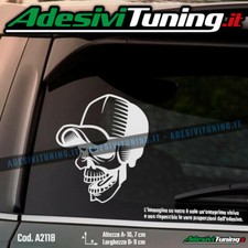 Adesivo Teschio Skull con