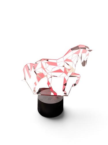Lampada led illusoire - led, 3d