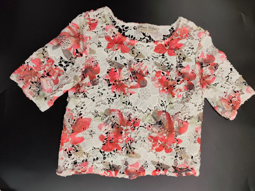 Top pizzo all uncinetto - top,