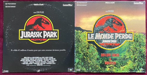 Laserdisc jurassic park - laserdisc,