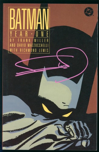 Batman anno uno 1988 firmato - batman, *firmato*