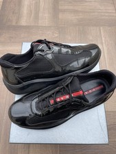 Prada America's Cup sneakers donna n. 39.5 in vernice nera