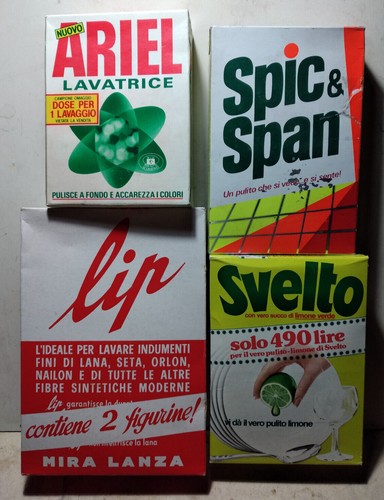 Lotto confezioni vintage - confezioni, e