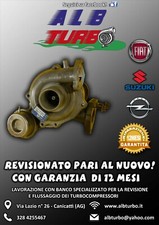 TURBO TURBINA FIAT SUZUKI OPEL - 54399700093 REVISIONATA 12 MESI GARANZIA