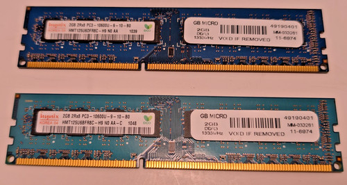 Hynix 4gb 2x2gb - hynix,