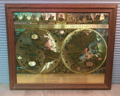 Mappa parete vintage - parete,