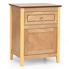 Costway Comodino con Cassetto