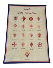 RARO POSTER I GIGLI DELLA FIORENTINA UFFICIALE 1998