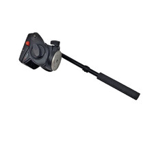 Testina treppiede Manfrotto 701HDV con testa fluida professionale e piastra di montaggio mancanti/2 manopole