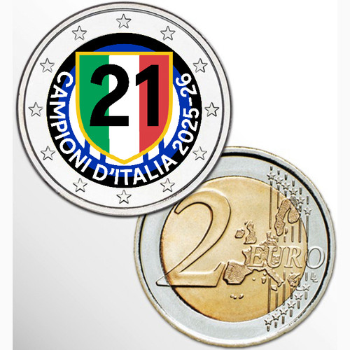 Euro inter campione - 2€,