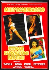 Milly D'Abbraccio & Rocco Siffredi - Cartolina Pubblicitaria del Film