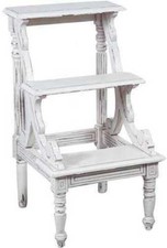 Scaletta in legno di mogano