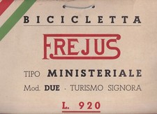 Cartello da vetrina Frejus