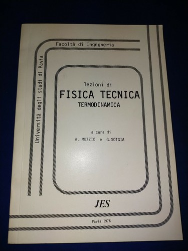 Lezioni fisica tecnica - lezioni, di