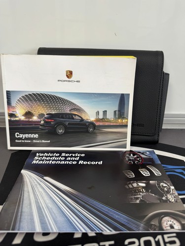 Porsche cayenne owner pack - cayenne,