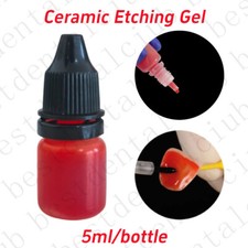 Gel Incisione Dentale Ceramica 5ML Migliora Efficacemente Acido Fluoridrico Incisione