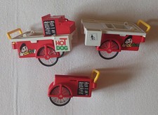 Playmobil 3 carro hot dog non