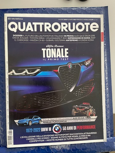 Rivista quattroruote giugno - rivista,