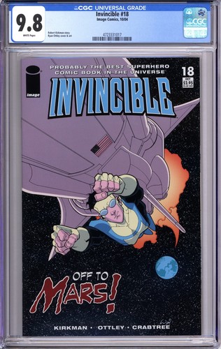 Invincible cgc nm - invincible, mt