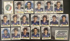 Lotto Figurine Panini Mondiali Italia 90. Italia Squadra Al Completo.