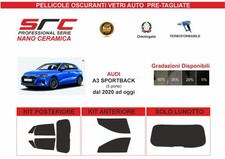 Pellicole Oscurante  Pre Tagliata Audi A3 Sportback  2020... SRC